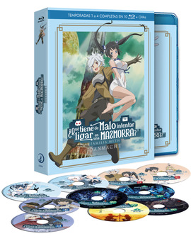 ¿Qué tiene de Malo intentar Ligar en una Mazmorra? Danmachi - Primera Temporada Blu-ray 1