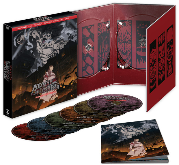 Ataque a los Titanes - Temporada Final Completa Blu-ray