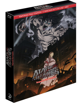 Ataque a los Titanes - Temporada Final Episodios Finales (Edición Coleccionista) Blu-ray 1