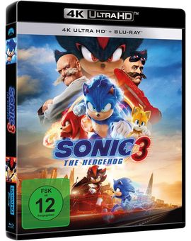 Sonic 3: La Película en UHD 4K Sonic 3: La Película en UHD 4K