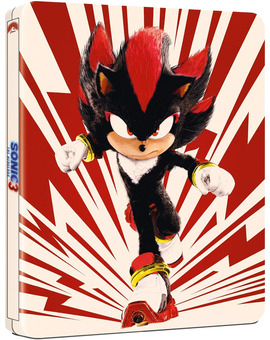 Sonic 3: La Película en Steelbook en UHD 4K