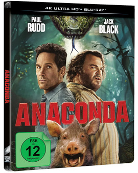 Anaconda en Steelbook en UHD 4K Anaconda en Steelbook en UHD 4K