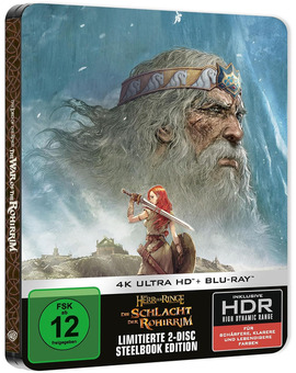 El Señor de los Anillos: La Guerra de los Rohirrim en Steelbook en UHD 4K