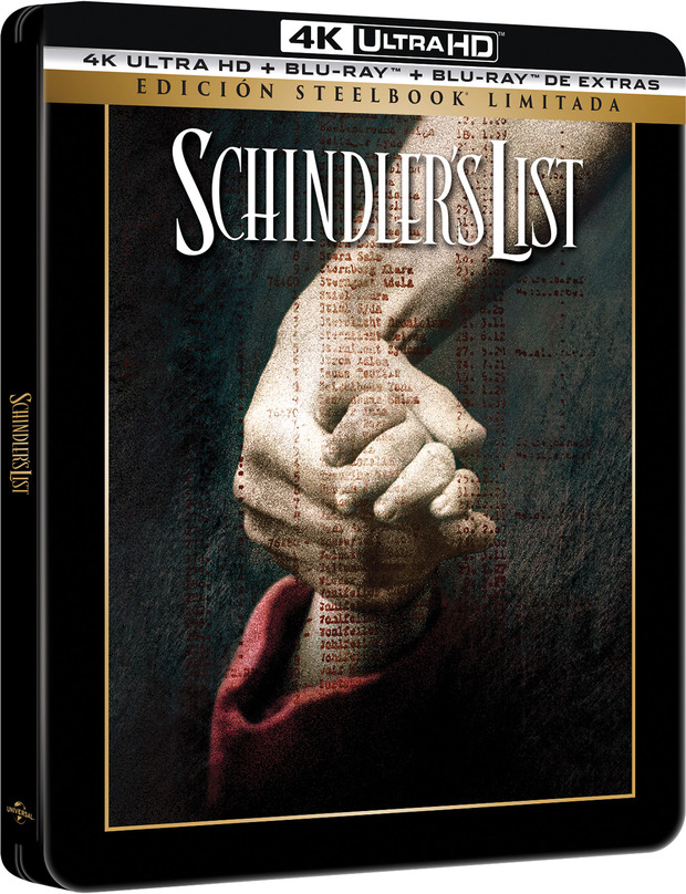 La Lista de Schindler - Edición Metálica Ultra HD Blu-ray