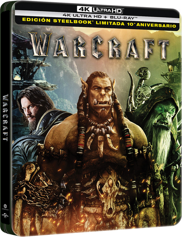 Warcraft: El Origen - Edición Metálica 10º Aniversario Ultra HD Blu-ray
