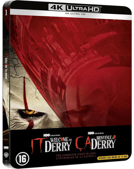 It: Bienvenidos a Derry - Primera Temporada en Steelbook en UHD 4K It: Bienvenidos a Derry - Primera Temporada en Steelbook en UHD 4K