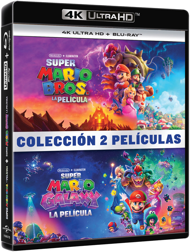 Super Mario Bros - Colección 2 Peliculas Ultra HD Blu-ray
