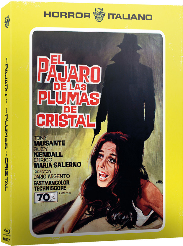 El Pájaro de las Plumas de Cristal - Edición Limitada Blu-ray
