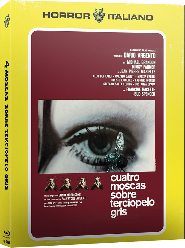 Cuatro Moscas sobre Terciopelo Gris - Edición Limitada Blu-ray