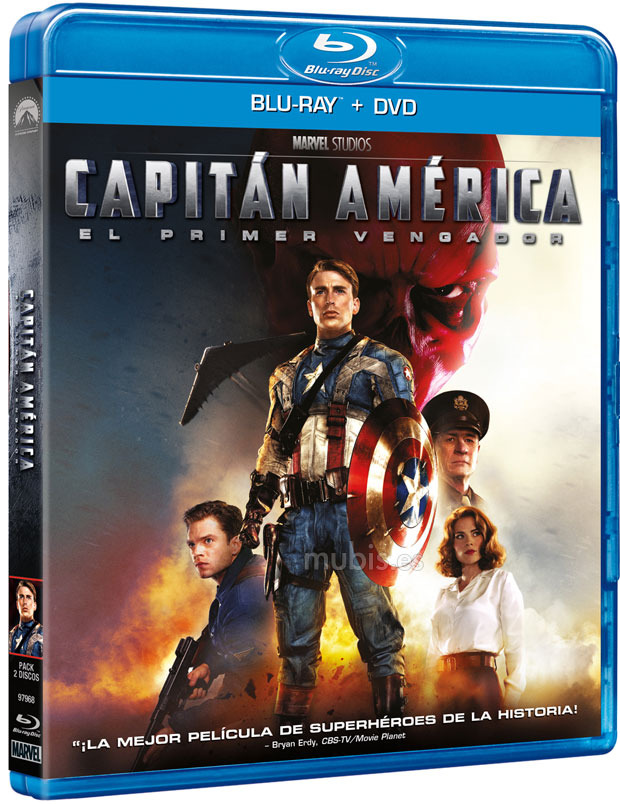 Capitán América: El Primer Vengador Blu-ray