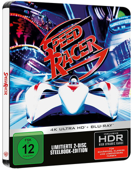 Speed Racer en Steelbook en UHD 4K Speed Racer en Steelbook en UHD 4K