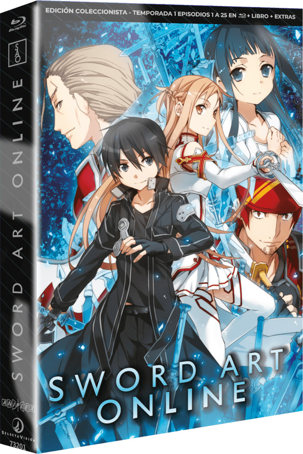 Sword Art Online. Aincrad & Fairy Dance Arc - Temporada 1 (Edición Colecionista) Blu-ray