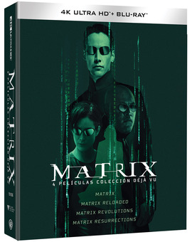 Matrix - 4 Pel&iacute;culas Colecci&oacute;n D&eacute;j&agrave; Vu Ultra HD Blu-ray