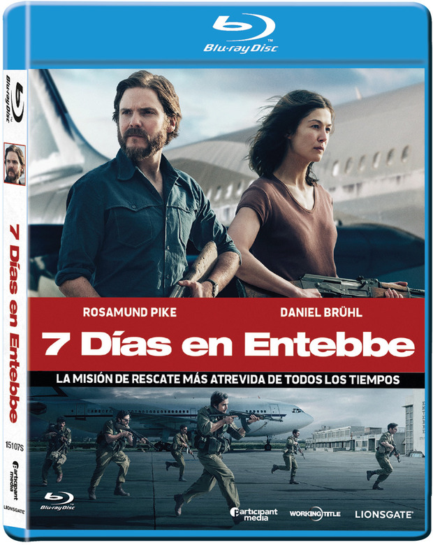 7 Días en Entebbe Blu-ray