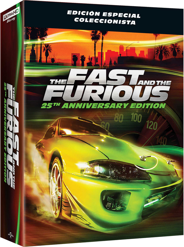The Fast and the Furious (A Todo Gas) 25º Aniversario - Edición Coleccionista Ultra HD Blu-ray