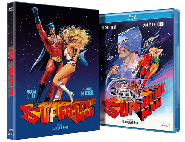 carátula Supersonic Man Blu-ray 1