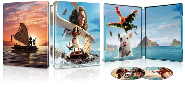 Vaiana - Edición Metálica Ultra HD Blu-ray