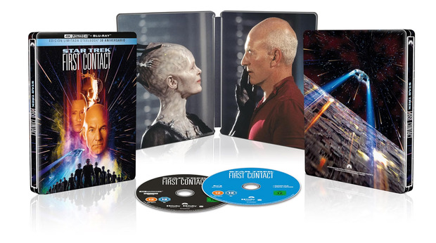 Star Trek VIII: Primer Contacto - Edición Metálica Ultra HD Blu-ray