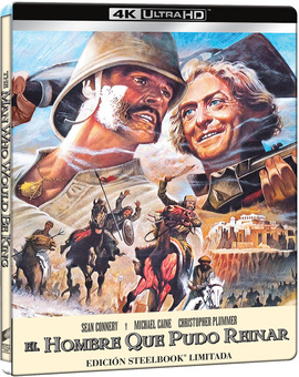 El Hombre que Pudo Reinar - Edición Metálica Ultra HD Blu-ray