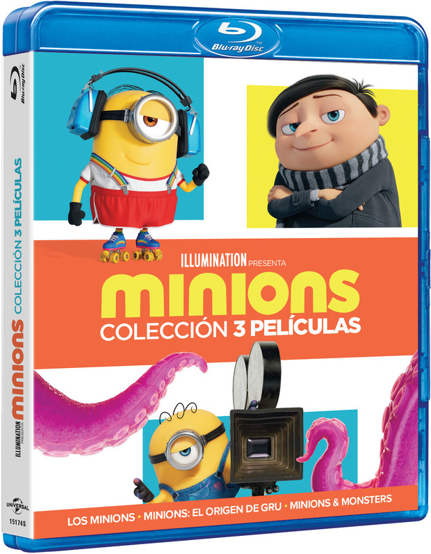 Minions - Colección 3 Películas Blu-ray