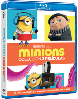 Minions - Colección 3 Películas Blu-ray