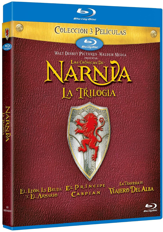 carátula Las Crónicas de Narnia - La Trilogía Blu-ray 2