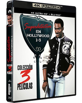Superdetective en Hollywood - Colección 3 Películas Ultra HD Blu-ray