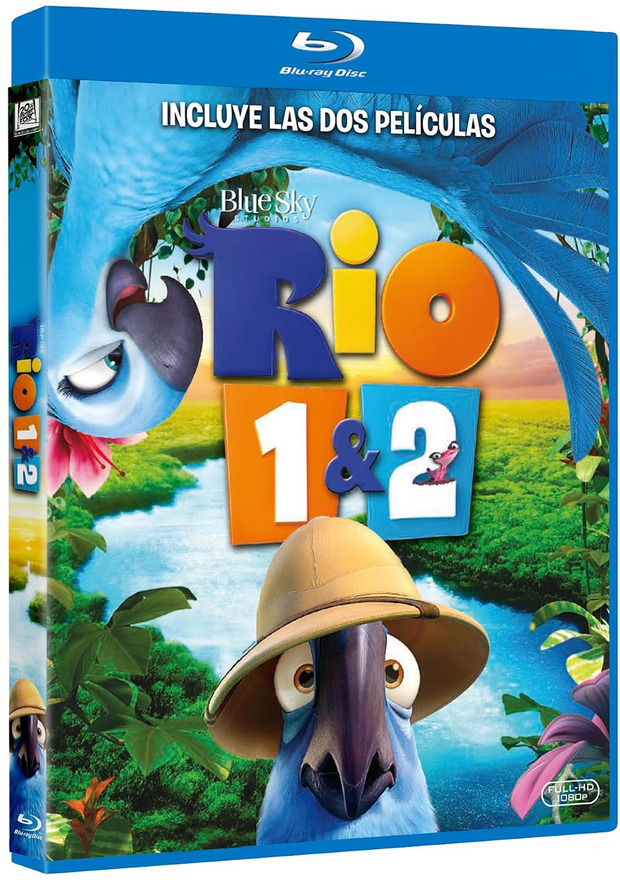 Pack Rio 1 y 2 Blu-ray