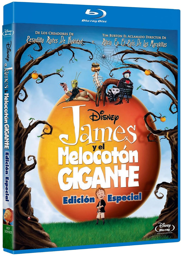 James y el Melocotón Gigante Blu-ray