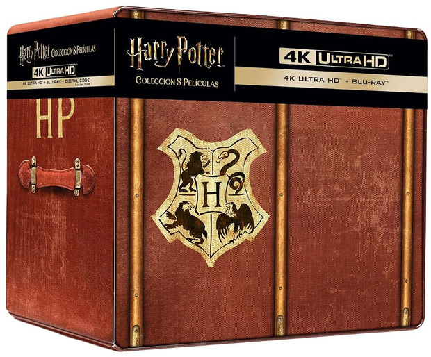 Harry Potter - Colección 8 Películas (Edición Metálica) Ultra HD Blu-ray