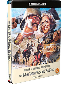 El Hombre que Pudo Reinar en Steelbook en UHD 4K El Hombre que Pudo Reinar en Steelbook en UHD 4K