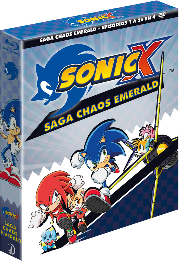 Sonic X: Saga Chaos Emerald - Box 1 Blu-ray