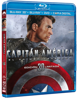 Capitán América: El Primer Vengador Blu-ray 3D