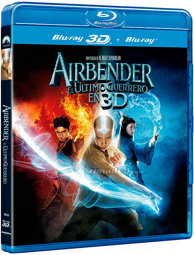 carátula Airbender: El Último Guerrero Blu-ray 3D 1