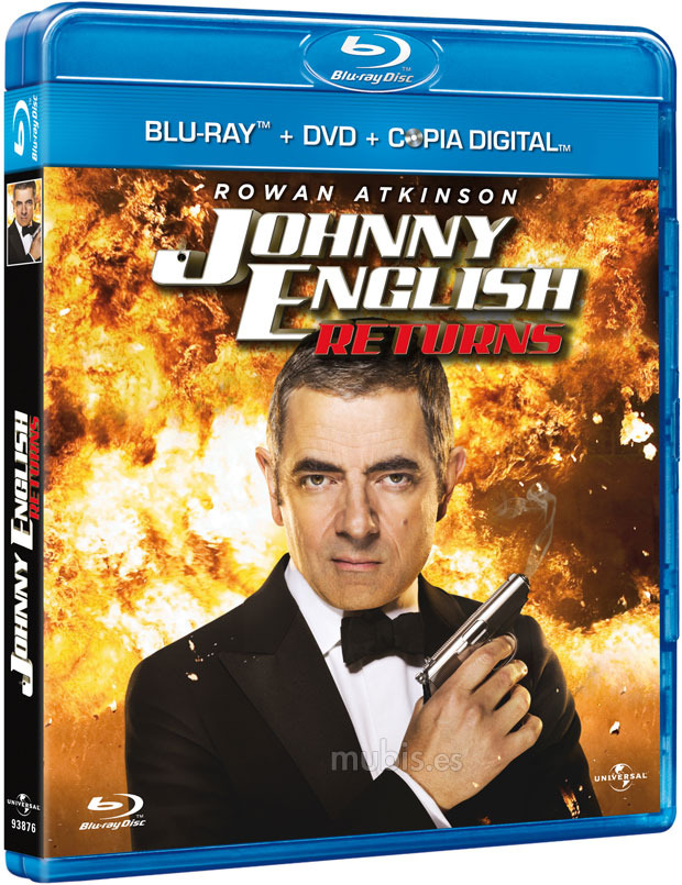 Johnny English Returns Blu-ray