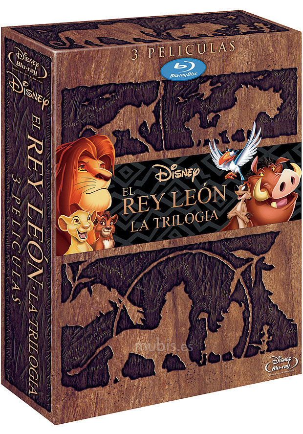 carátula El Rey León: La Trilogía Blu-ray 1