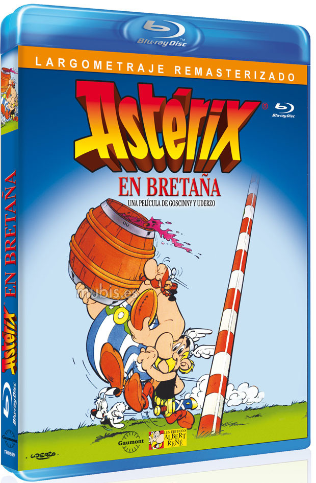 Astérix en Bretaña Blu-ray