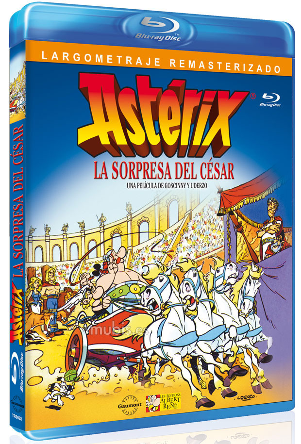 Astérix, La Sorpresa del César Blu-ray