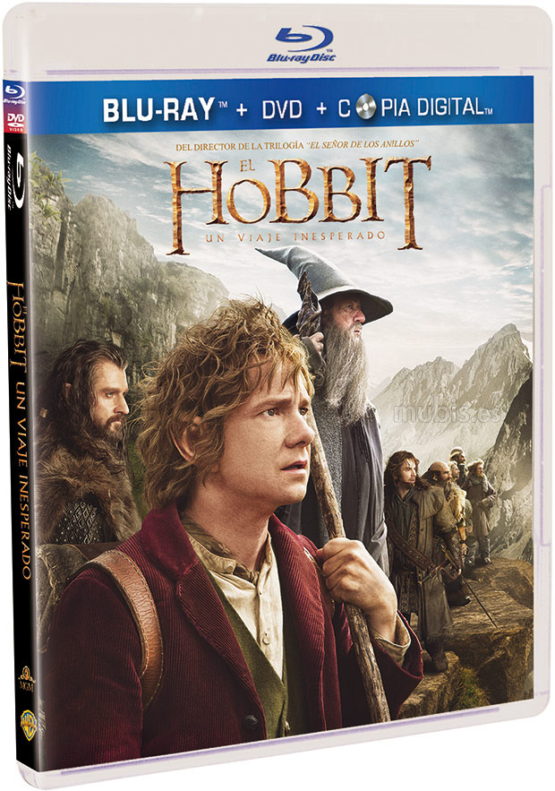 carátula El Hobbit: Un Viaje Inesperado Blu-ray 1