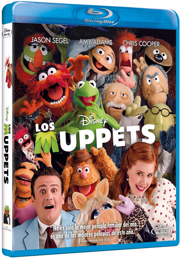 carátula Los Muppets Blu-ray 1