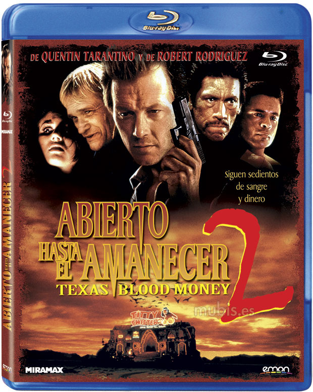 carátula Abierto Hasta el Amanecer 2 Blu-ray 1