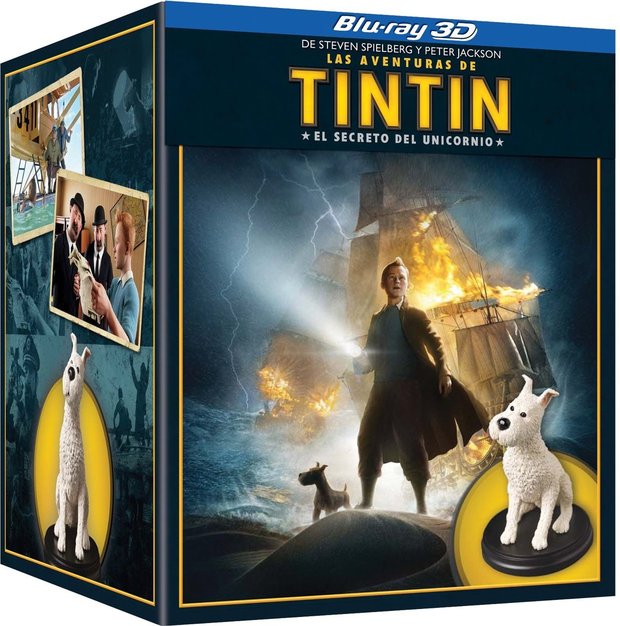 Las Aventuras de Tintin: El Secreto del Unicornio - Edición Coleccionista Blu-ray 3D