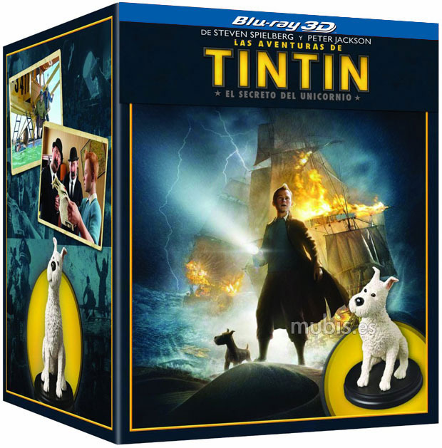 Las Aventuras de Tintin: El Secreto del Unicornio - Edición Coleccionista Blu-ray 3D