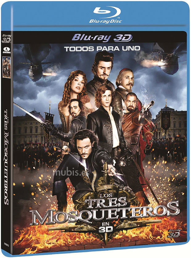 Los Tres Mosqueteros Blu-ray 3D