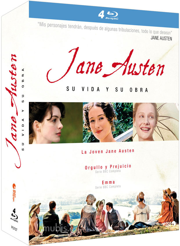 Pack Jane Austen Blu-ray