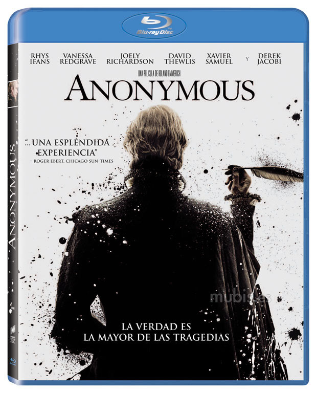 Anonymous Blu-ray