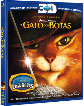El Gato con Botas Blu-ray 3D