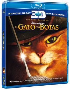 El Gato con Botas Blu-ray 3D 2