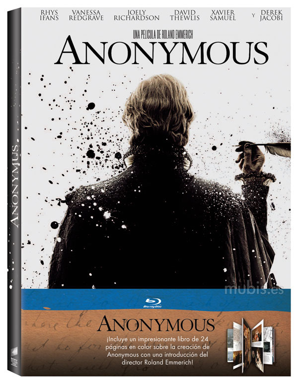 Anonymous - Edición Libro Blu-ray