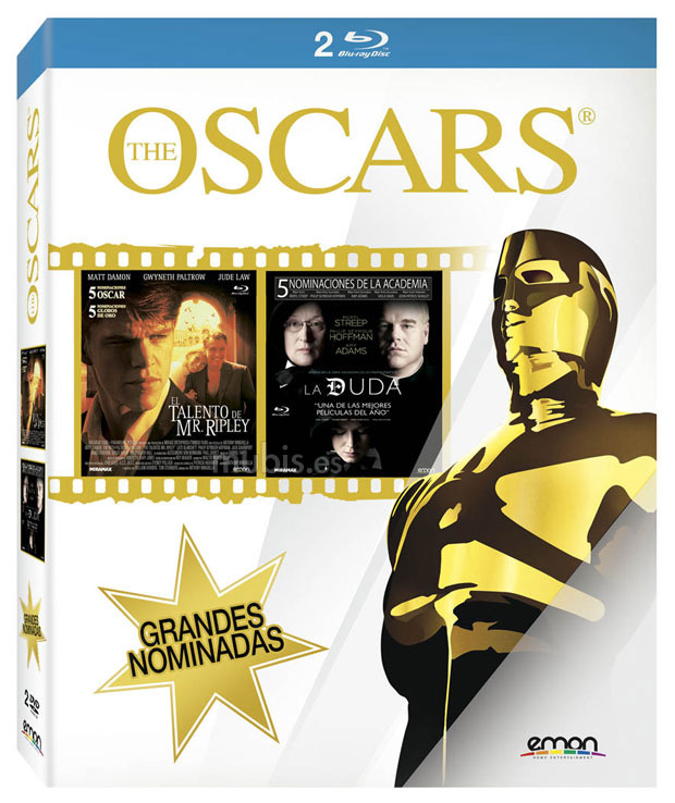 carátula Pack Oscars Grandes Nominadas 3 Blu-ray 1